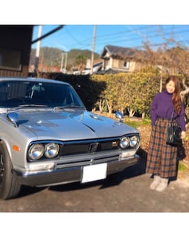 「titivate（ティティベイト）のﾀｰﾄﾙふわっとﾀｯﾁﾆｯﾄ（ニット/セーター）」を使った、✩KaoRi✩さん（レディース・143cm）の冬コーディネート
