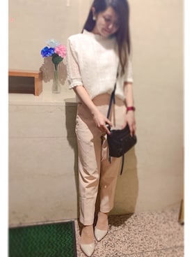 「flune（フリューン）のアイテム」を使った、✩KaoRi✩さん（レディース・143cm）の夏コーディネート