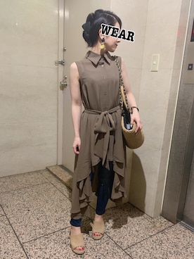 ✩KaoRi✩さん（レディース・143cm）の夏コーディネート