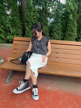 ✩KaoRi✩さん（レディース・143cm）の夏コーディネート