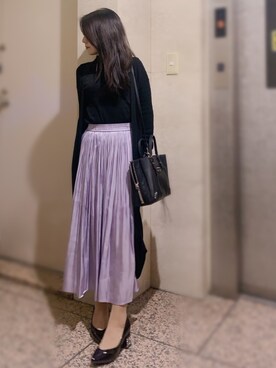 「Bridget Birkin（ブリジットバーキン）のアイテム（パンプス）」を使った、✩KaoRi✩さん（レディース・143cm）の秋コーディネート