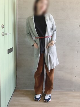 「MOUSSY（マウジー）のアイテム（ジャケット/アウター、グレー系）」を使った、さやかさん（レディース）の春コーディネート