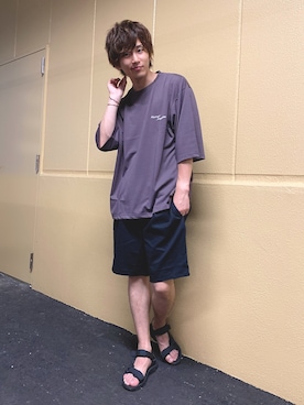 西村智也さん（メンズ・178cm）の夏コーディネート