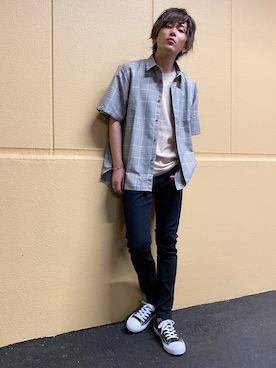 西村智也さん（メンズ・178cm）の夏コーディネート