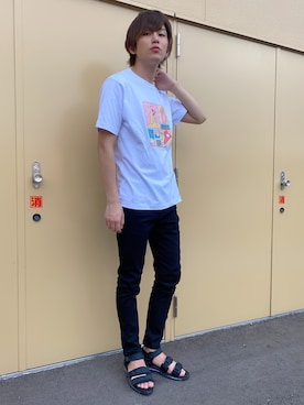 西村智也さん（メンズ・178cm）の夏コーディネート