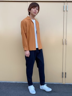 西村智也さん(メンズ・178cm)の秋コーディネート