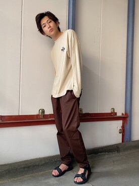 西村智也さん(メンズ・178cm)の秋コーディネート