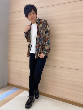 西村智也さん(メンズ・178cm)の秋コーディネート