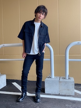 西村智也さん(メンズ・178cm)の秋コーディネート