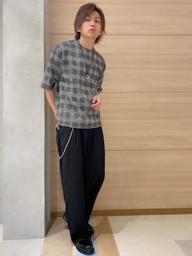 西村智也さん(メンズ・178cm)の秋コーディネート