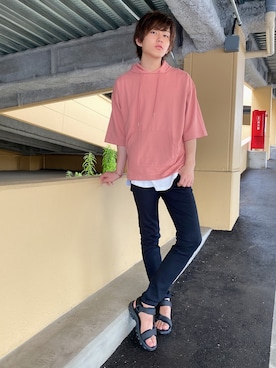 西村智也さん（メンズ・178cm）の秋コーディネート