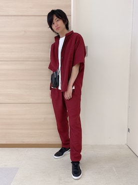 西村智也さん（メンズ・178cm）の夏コーディネート