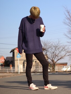 「モデル志望」｜ゆうとさん（メンズ・179cm）の冬コーディネート