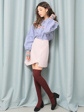 「KORMARCH（コマチ）のアイテム」を使った、kormarchさん（レディース・167cm）の冬コーディネート