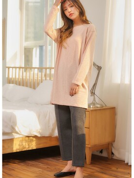 「KORMARCH（コマチ）のアイテム」を使った、kormarchさん（レディース・167cm）の冬コーディネート