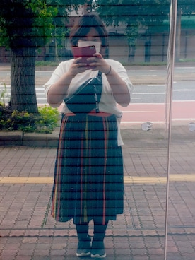 「Genesis（ジェネシス）のアイテム」を使った、ygashiyanさん（レディース・160cm）の夏コーディネート