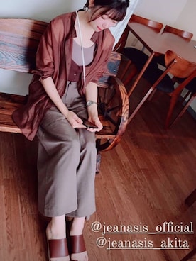 ㋮さん（レディース・170cm）の夏コーディネート