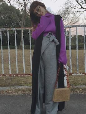 ａｙａさん（レディース・153cm）の冬コーディネート