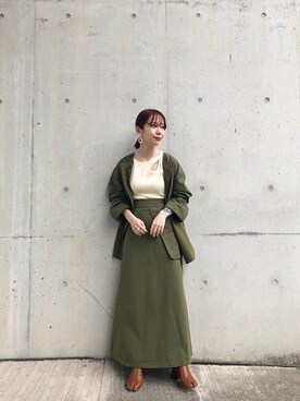 ayaさん(レディース・153cm)の冬コーディネート