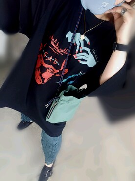 「RBT（アールビーティ）のアイテム」を使った、青空✡さん（レディース・151cm）の春コーディネート