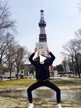 たっつんさん（メンズ・187cm）の春コーディネート