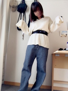 minさん（レディース・160cm）の冬コーディネート