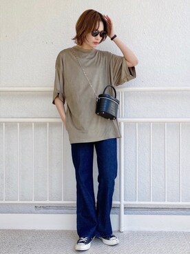 まるさん(JEANASIS)さん(レディース・171cm)の春コーディネート