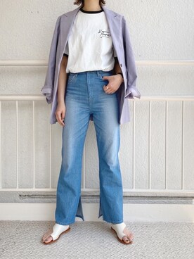 まるさん（JEANASIS）さん（レディース・171cm）の春コーディネート
