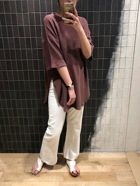 まるさん(JEANASIS)さん(レディース・171cm)の春コーディネート