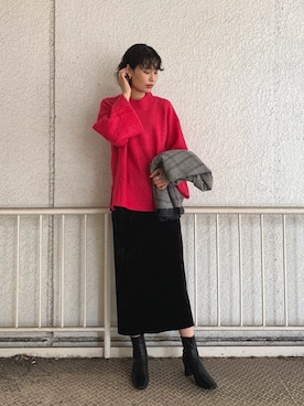 まるさん（JEANASIS）さん（レディース・171cm）の秋コーディネート