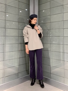 まるさん（JEANASIS）さん（レディース・171cm）の冬コーディネート