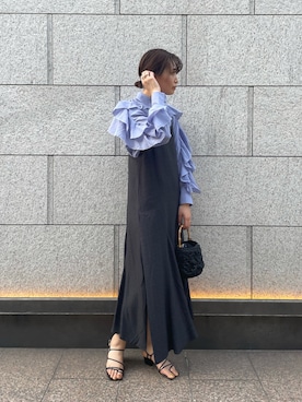 まるさん（JEANASIS）さん（レディース・171cm）の春コーディネート