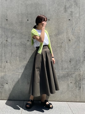 まるさん(JEANASIS)さん(レディース・171cm)の春コーディネート