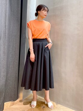 まるさん(JEANASIS)さん(レディース・171cm)の夏コーディネート