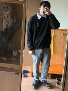 銀河さん（メンズ・173cm）の春コーディネート