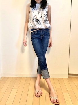 co_nya*☻さん（キッズ・152cm）の夏コーディネート