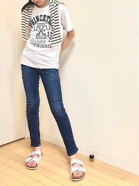 「delave（デラヴェ）のアイテム」を使った、co_nya*☻さん（キッズ・154cm）の夏コーディネート