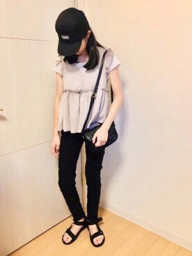 co_nya*☻さん（キッズ・152cm）の夏コーディネート