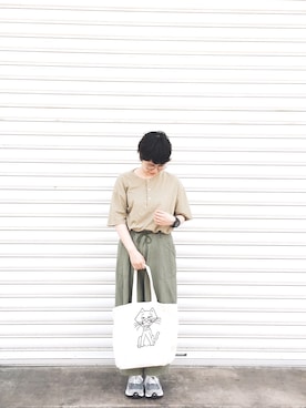 「AURALEE」｜mayuさん（レディース・160cm）の秋コーディネート