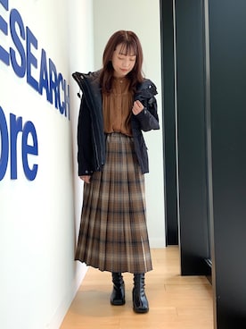 maikoさん（レディース・154cm）の秋コーディネート