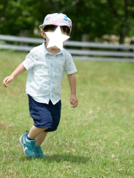 ぴーたろさん（キッズ・90cm）の夏コーディネート