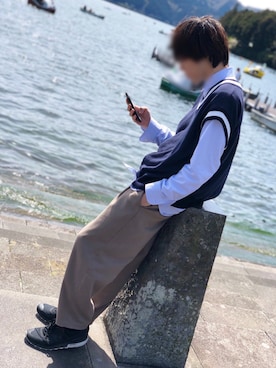 おすぎさん（メンズ・170cm）の春コーディネート