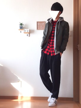 おさゆうさん（メンズ・168cm）の冬コーディネート