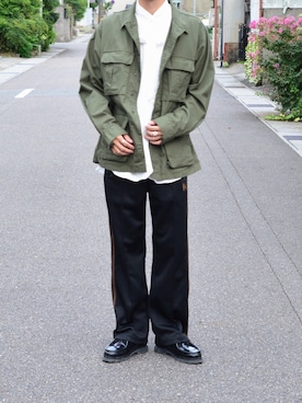 「WORKERS（ワーカーズ）のアイテム」を使った、おさゆうさん（メンズ・168cm）の秋コーディネート