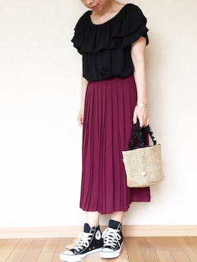 hiroさん（レディース・150cm）の夏コーディネート