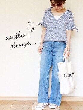 hiroさん（レディース・150cm）の夏コーディネート