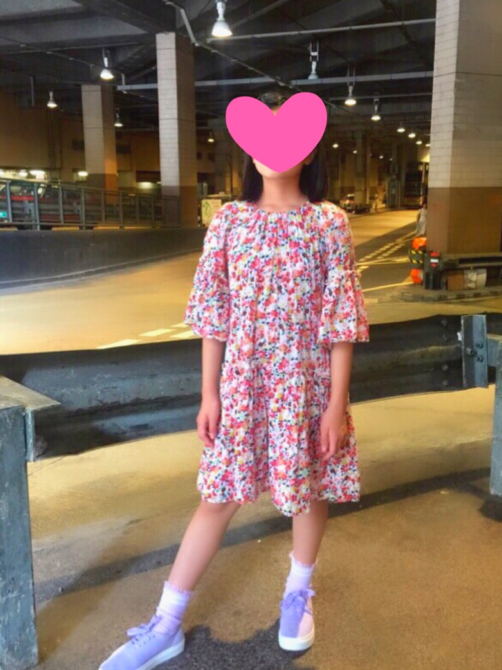 「ZARA KIDSのアイテム（ワンピース、その他）」を使った、KYさん（キッズ・142cm）の夏コーディネートの1枚目の写真