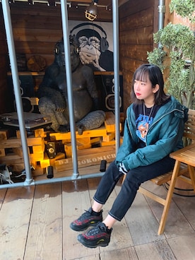 アサミさん(レディース・154cm)の春コーディネート