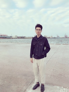 「Vanger（Vanger）のアイテム」を使った、霖さん（メンズ・183cm）の冬コーディネート