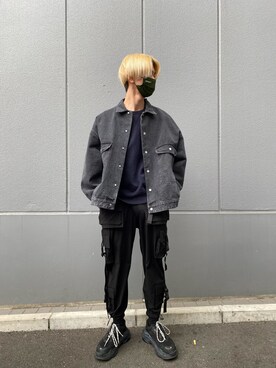 佐々木空翔(ササキヒロト)さん（メンズ・175cm）の冬コーディネート